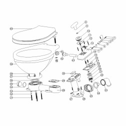 Kits for the Marine Manual Toilets Marine Toilets & Accessories