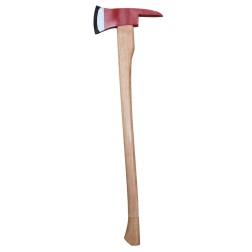 LALIZAS Fireman Axe with Long Wooden Handle Fire Fighting Equipment