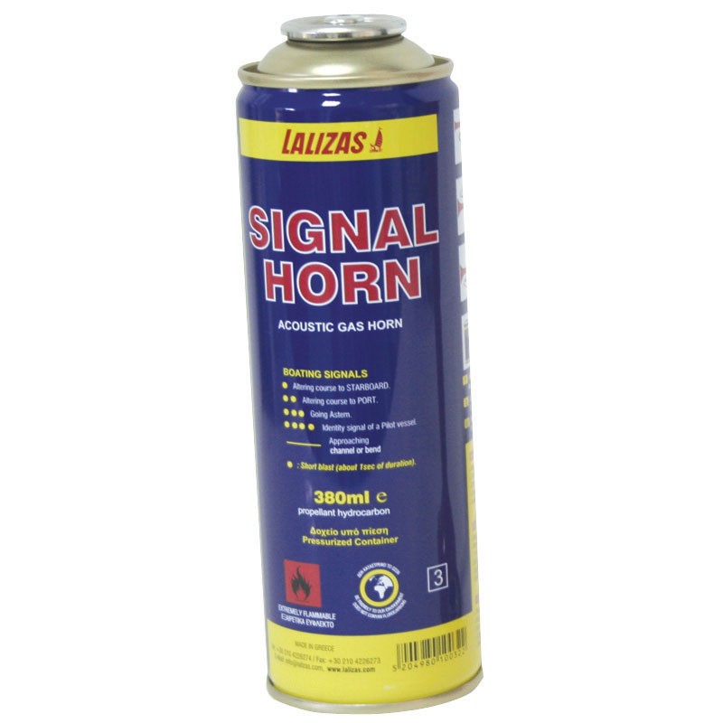 Refill canister 380ml for signal horn 10033 Marine Distress Signals & Pyrotechnics