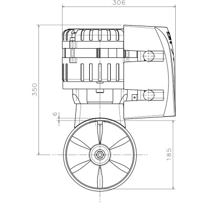 MAXPOWER THRUSTER ECO PROPORTIONAL Bow Thrusters & Accessories