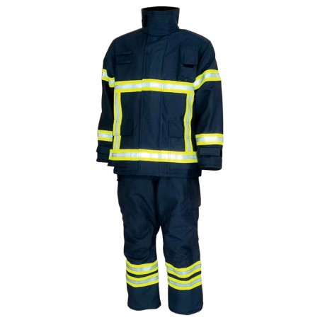 LALIZAS Antipiros Fireman’s Jacket & Trousers, Blue, SOLAS/MED, EN469:2020 Fire Fighting Equipment