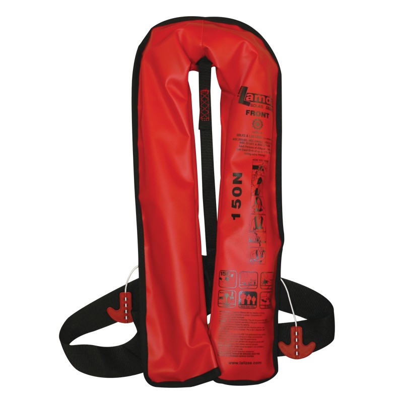 LALIZAS Inflatable Lifejacket Lamda, Auto, SOLAS/MED Inflatable Lifejackets