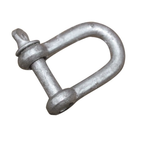 “D” Shackle, Large, Galvanized Chains