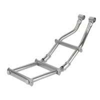 Folding Ladder, 1+2 steps, Inox 316, 200x680mm Anchoring & Docking