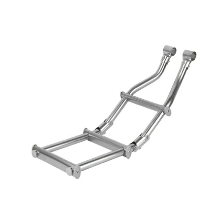 Folding Ladder, 1+2 steps, Inox 316, 200x680mm Anchoring & Docking