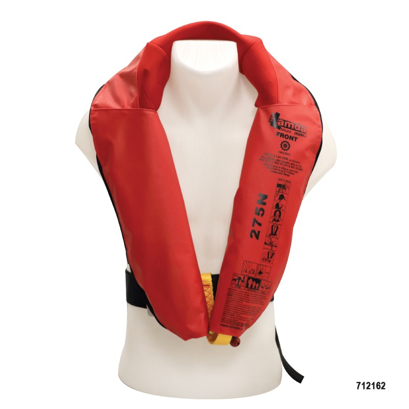 LALIZAS Inflatable Lifejacket Lamda, Auto, SOLAS/MED Safety