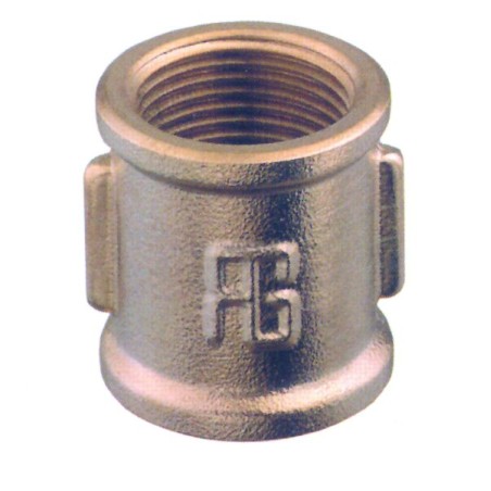 Straight Coupling, BSPP, Brass Brass Fittings