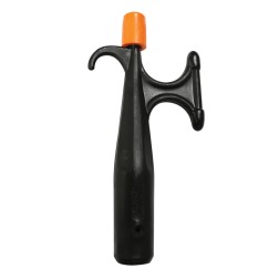 Hook, Ø25mm, Plastic, Black Boat Hooks