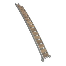 Gangway Wooden with Aluminium Frame, 190x38cm, 11,8kg Platforms & Gangways